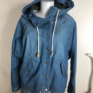 Life in Progress Blue Denim Jacket